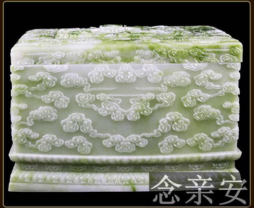 工廠直銷天然玉石骨灰盒棺材男女通用加大陶瓷骨灰壇殯葬用品骨灰